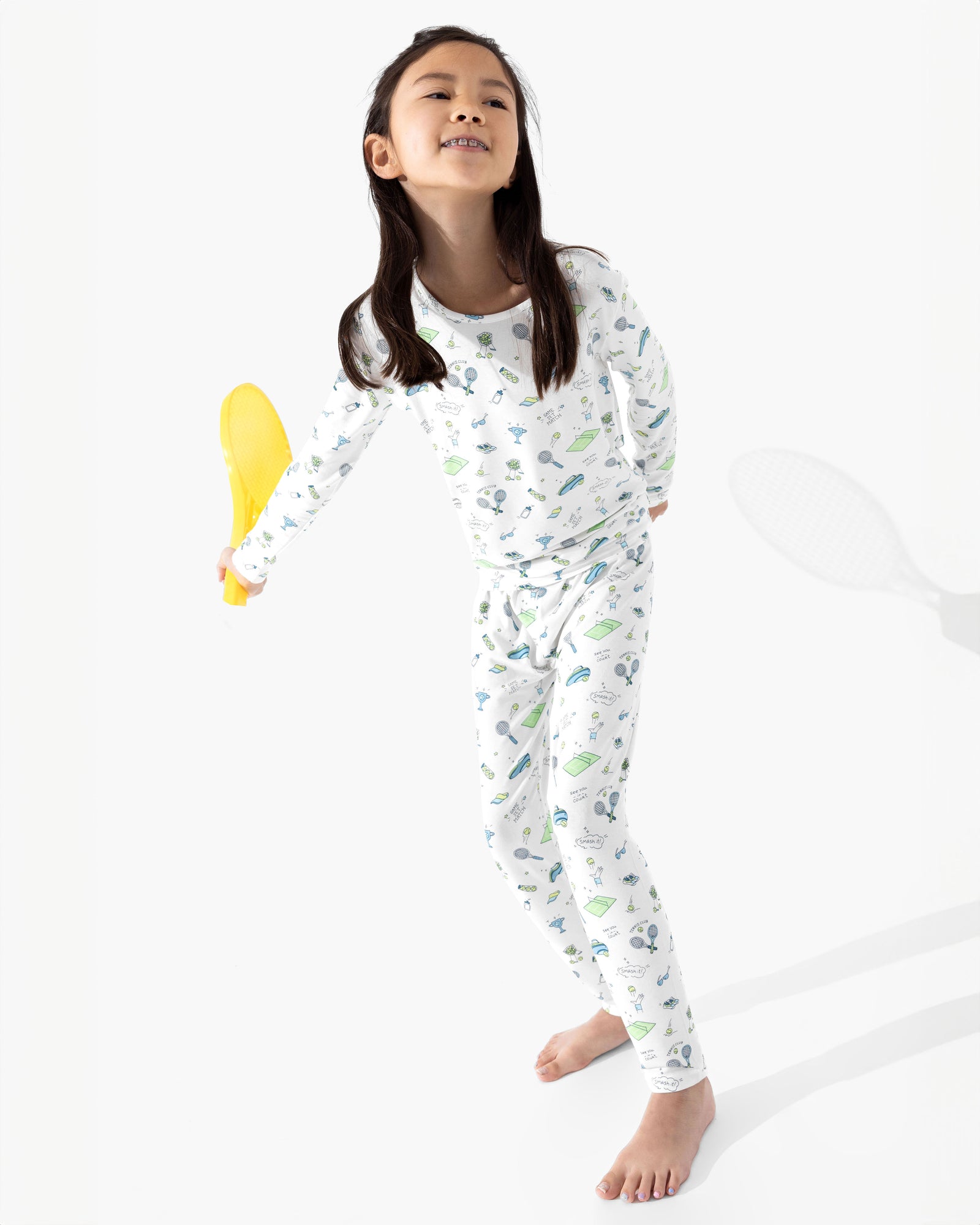 Tennis Bamboo Kids Pajamas