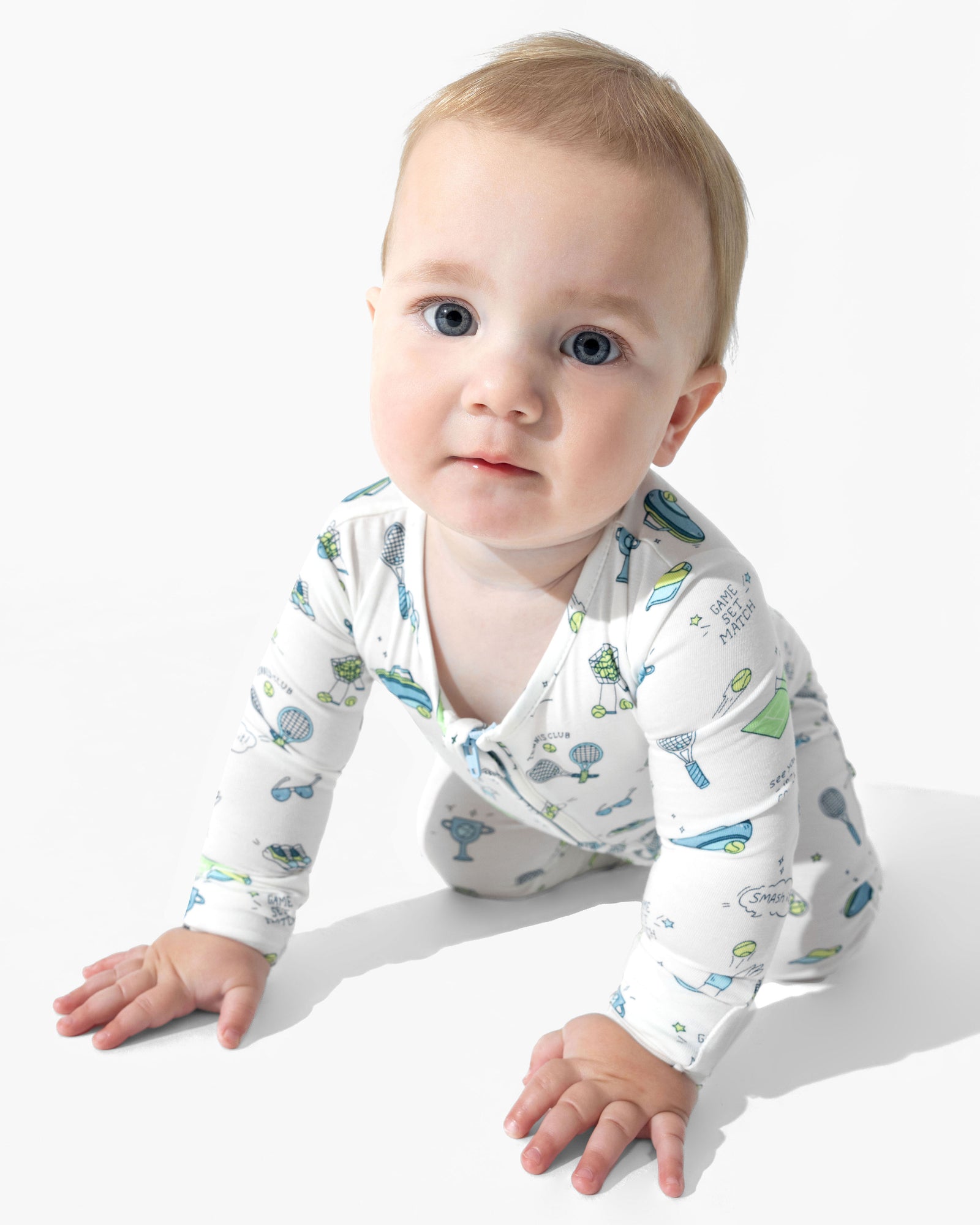 Tennis Bamboo Convertible Footie