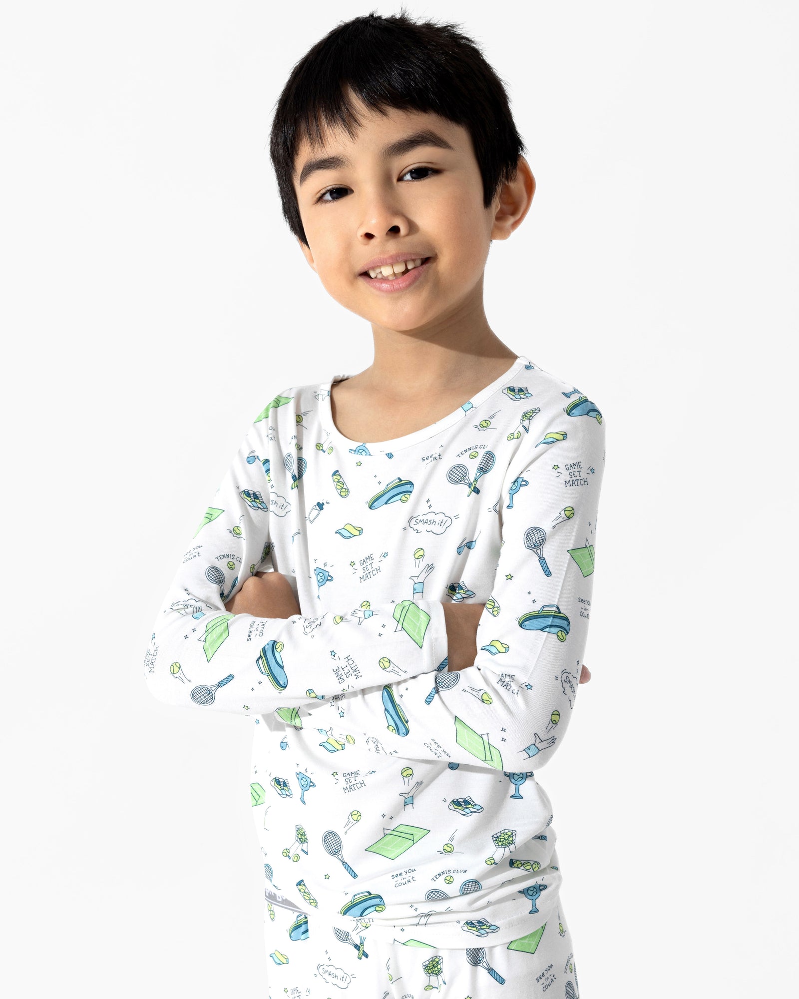 Tennis Bamboo Kids Pajamas