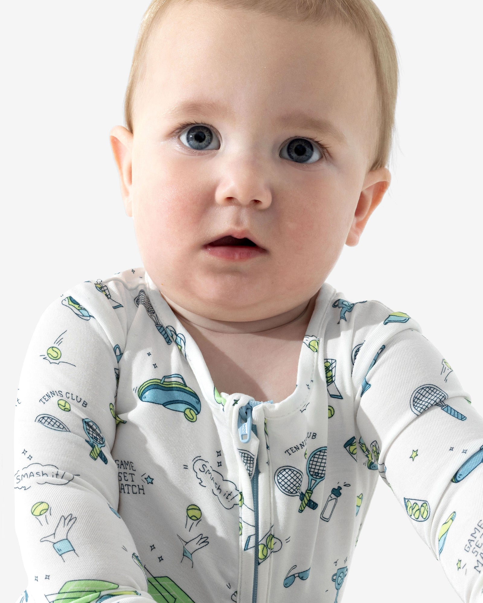 Tennis Bamboo Convertible Footie