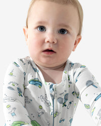 Tennis Bamboo Convertible Footie