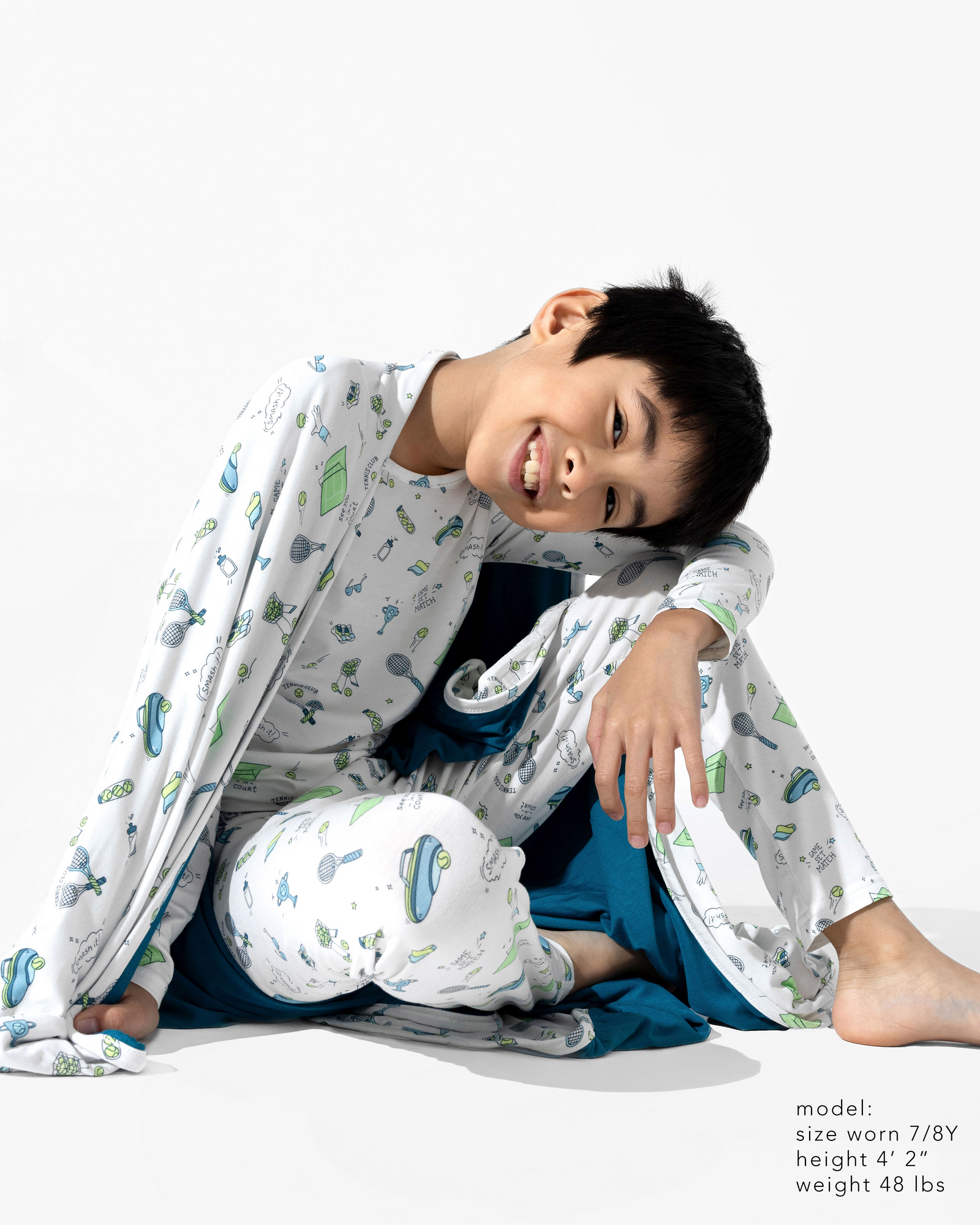 Tennis Bamboo Kids Pajamas