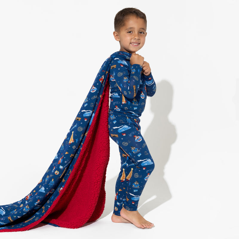 The Polar Express™ Bamboo Sherpa Blanket
