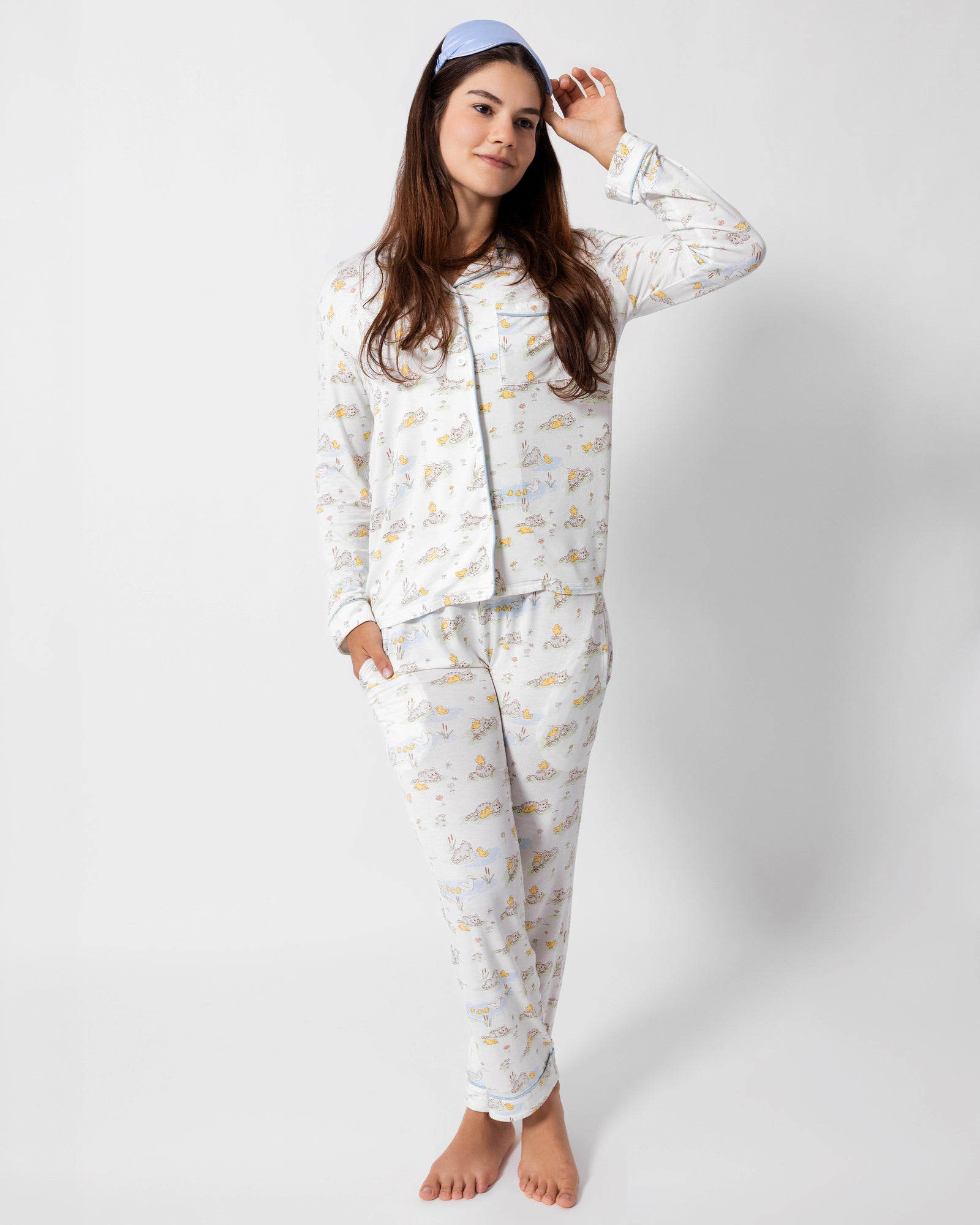 Tiny Tails Tales Bamboo Women's Pajama Set