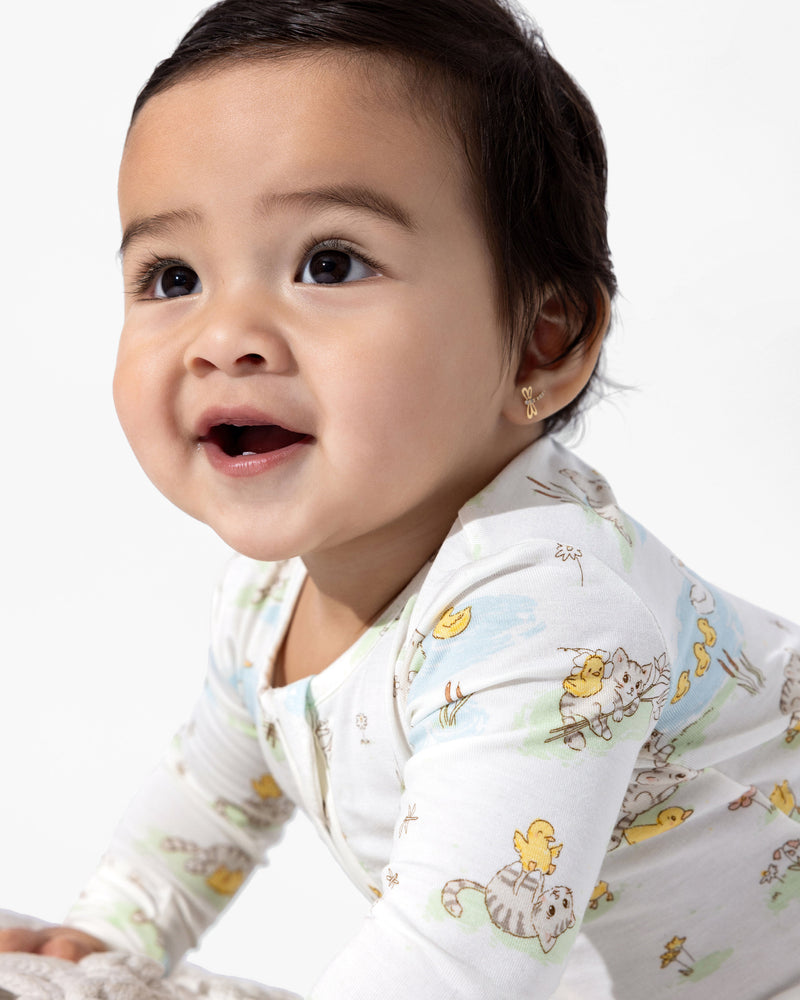 Tiny Tails Tales Bamboo Convertible Footie