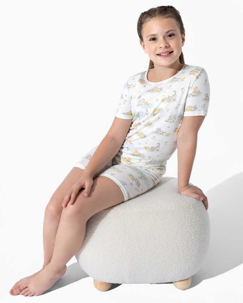 Tiny Tails Tales Bamboo Kids Pajama Short Set