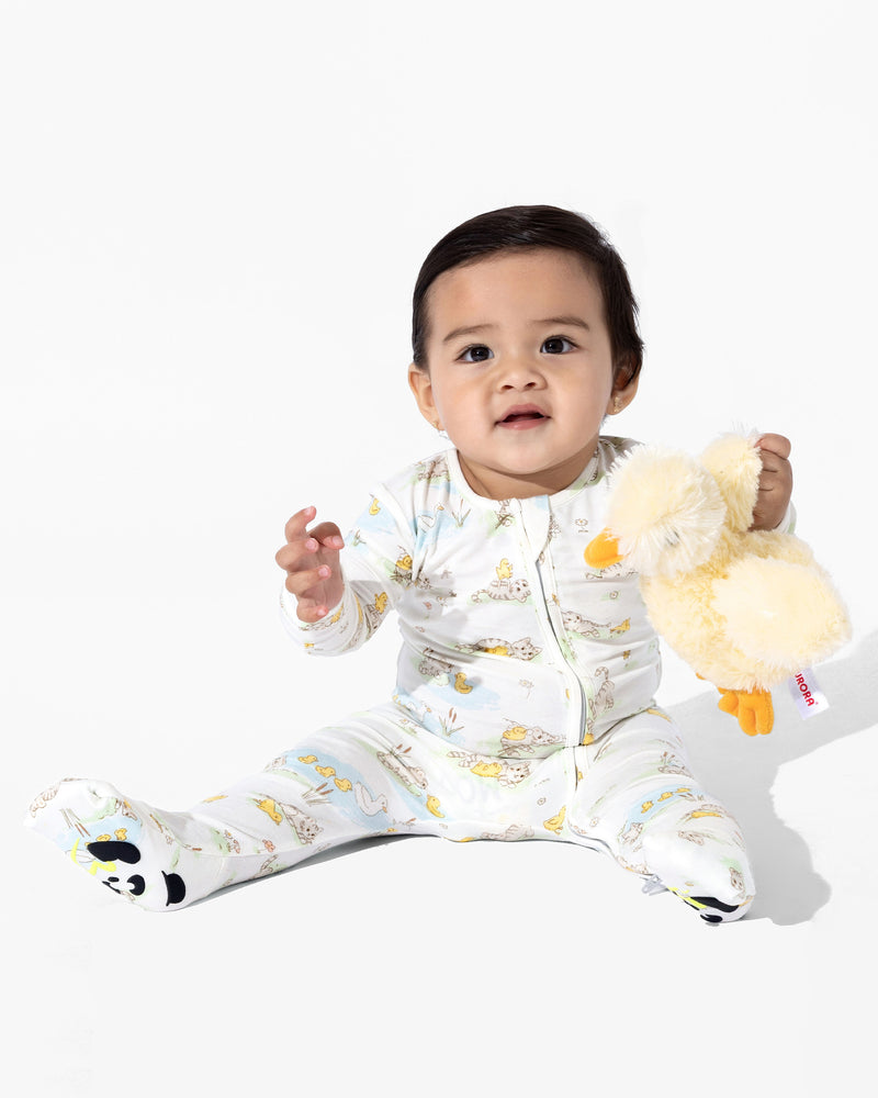 Tiny Tails Tales Bamboo Convertible Footie