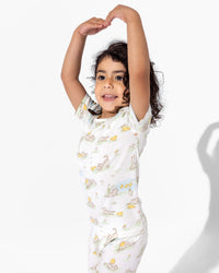 Tiny Tails Tales Bamboo Kids Pajama Short Set