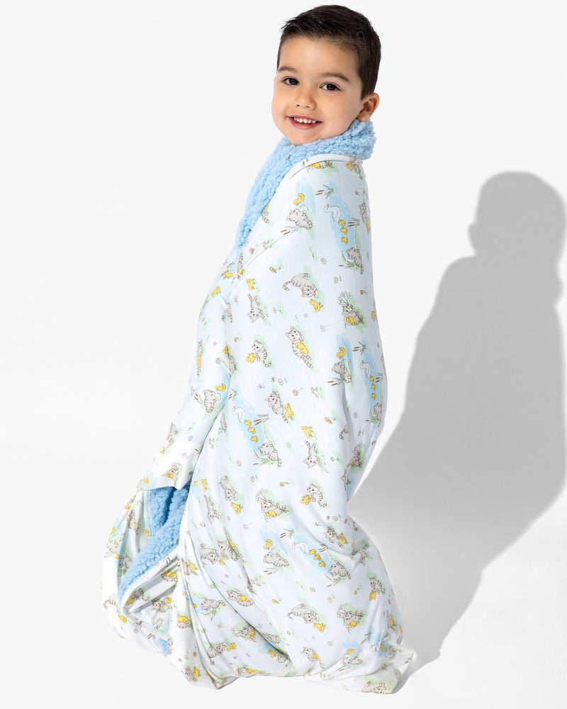 Tiny Tails Tales Bamboo Blanket