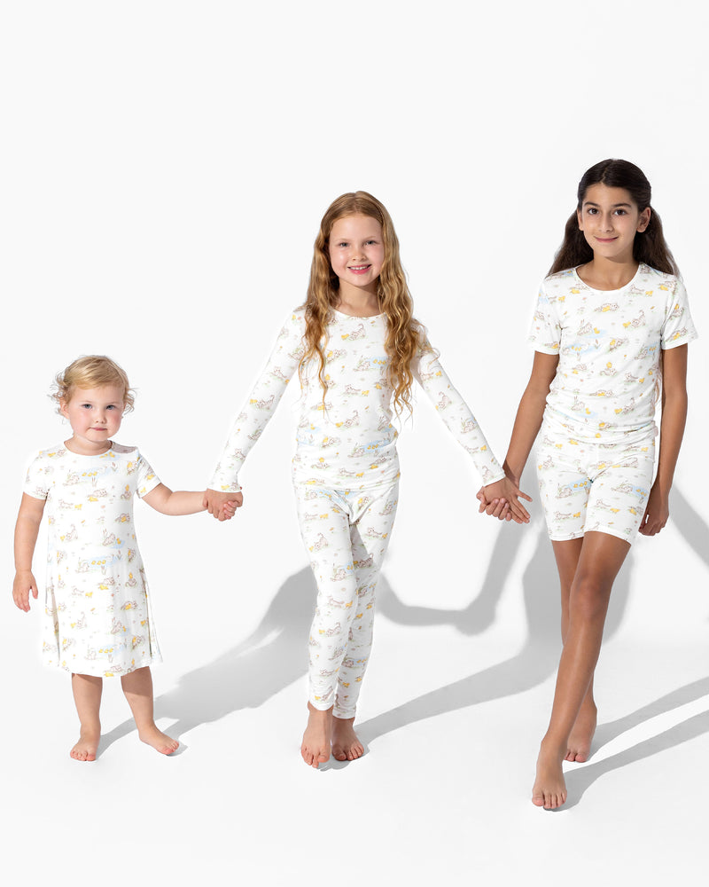 Tiny Tails Tales Bamboo Kids Pajama Short Set