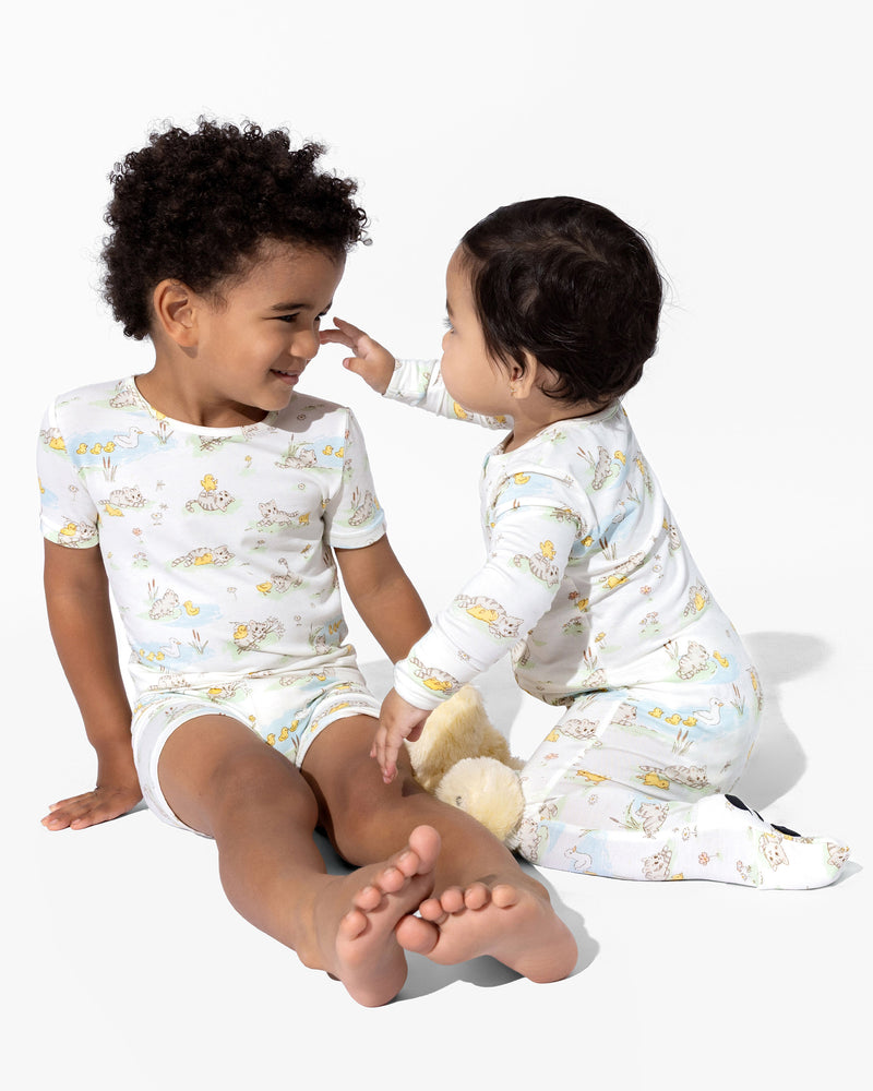 Tiny Tails Tales Bamboo Convertible Footie