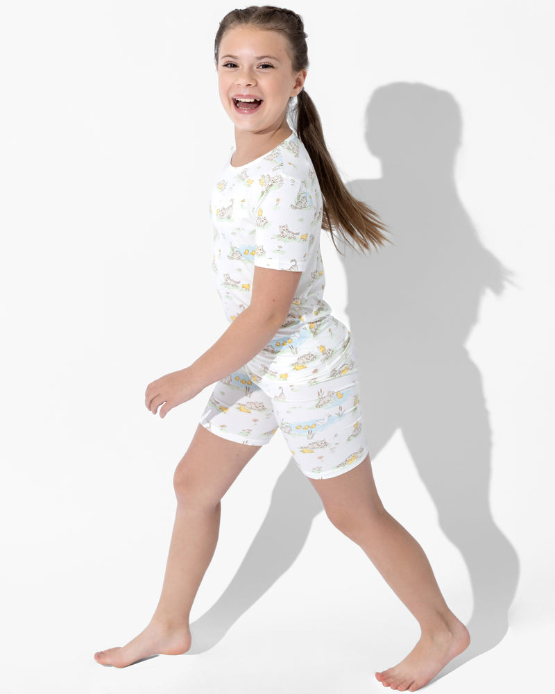 Tiny Tails Tales Bamboo Kids Pajama Short Set