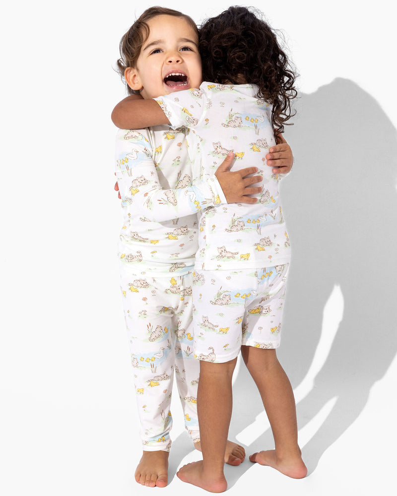 Tiny Tails Tales Bamboo Kids Pajama Short Set