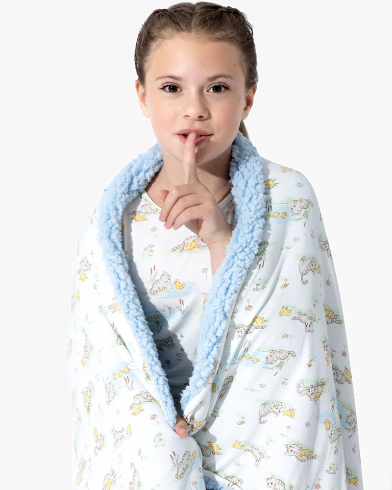 Tiny Tails Tales Bamboo Blanket