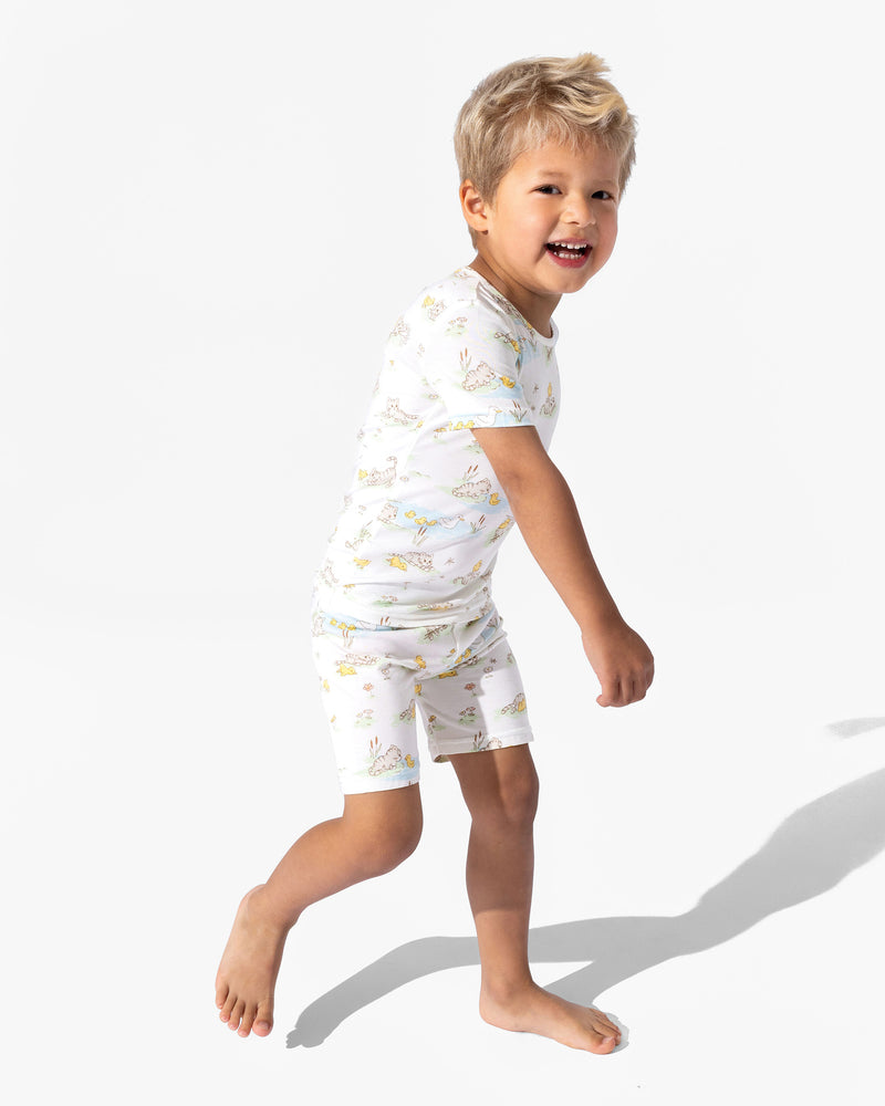 Tiny Tails Tales Bamboo Kids Pajama Short Set