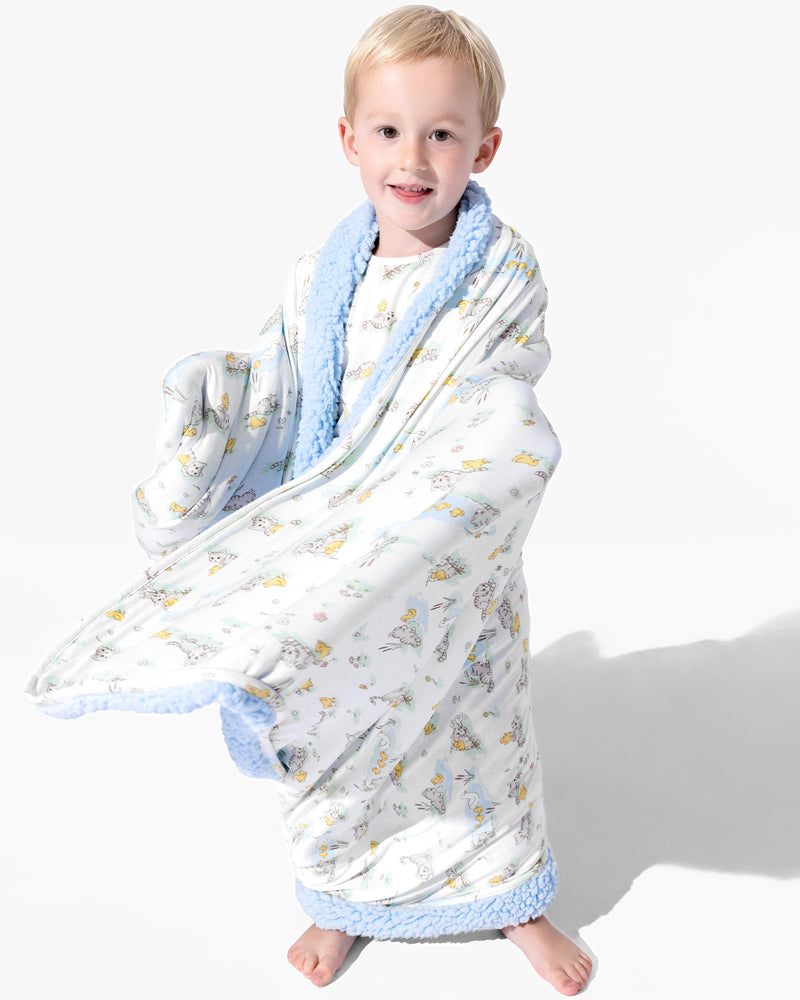 Tiny Tails Tales Bamboo Blanket