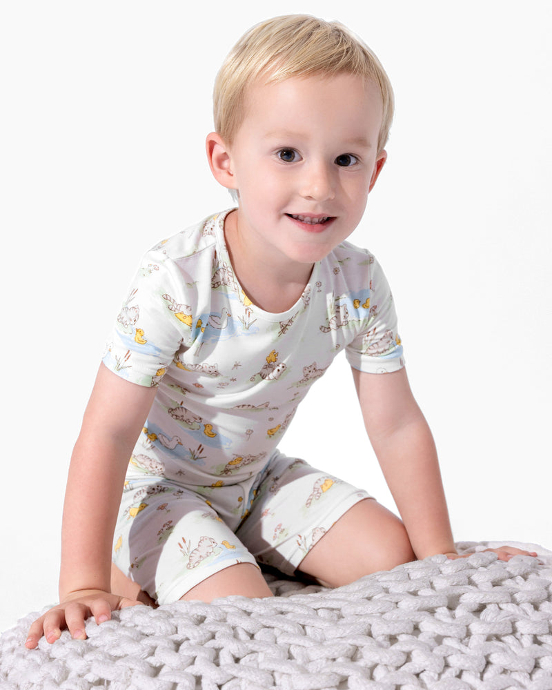 Tiny Tails Tales Bamboo Kids Pajama Short Set