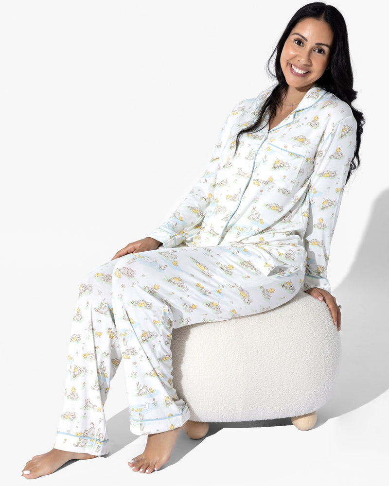 Tiny Tails Tales Bamboo Women's Pajama Set