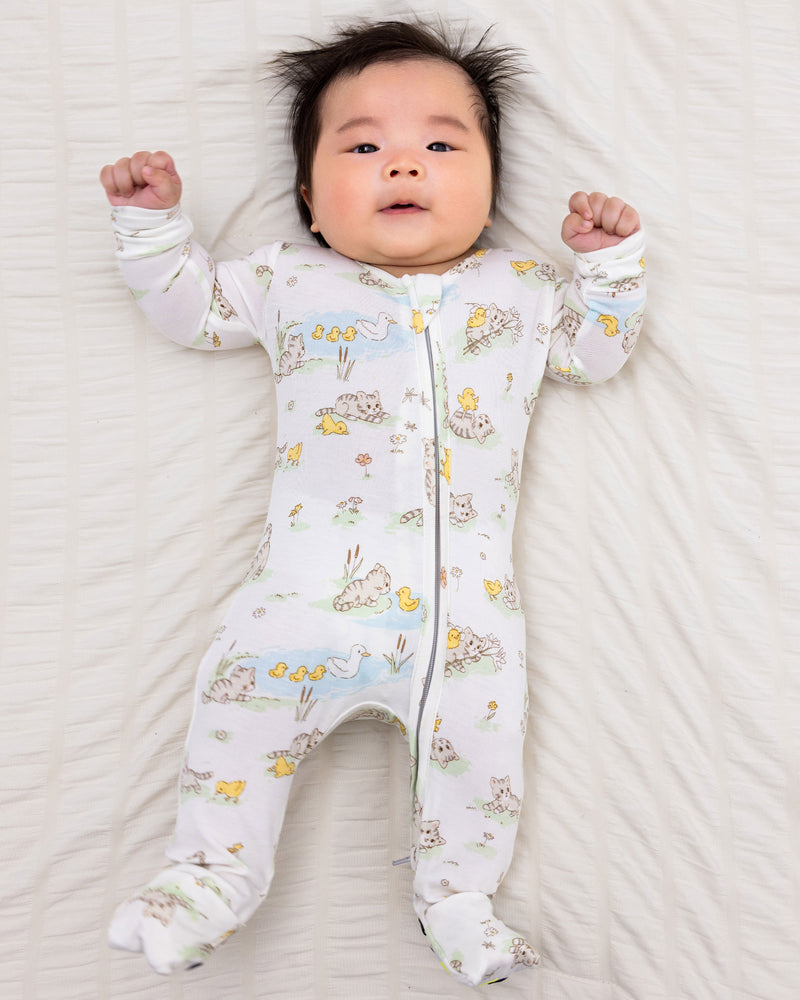 Tiny Tails Tales Bamboo Convertible Footie