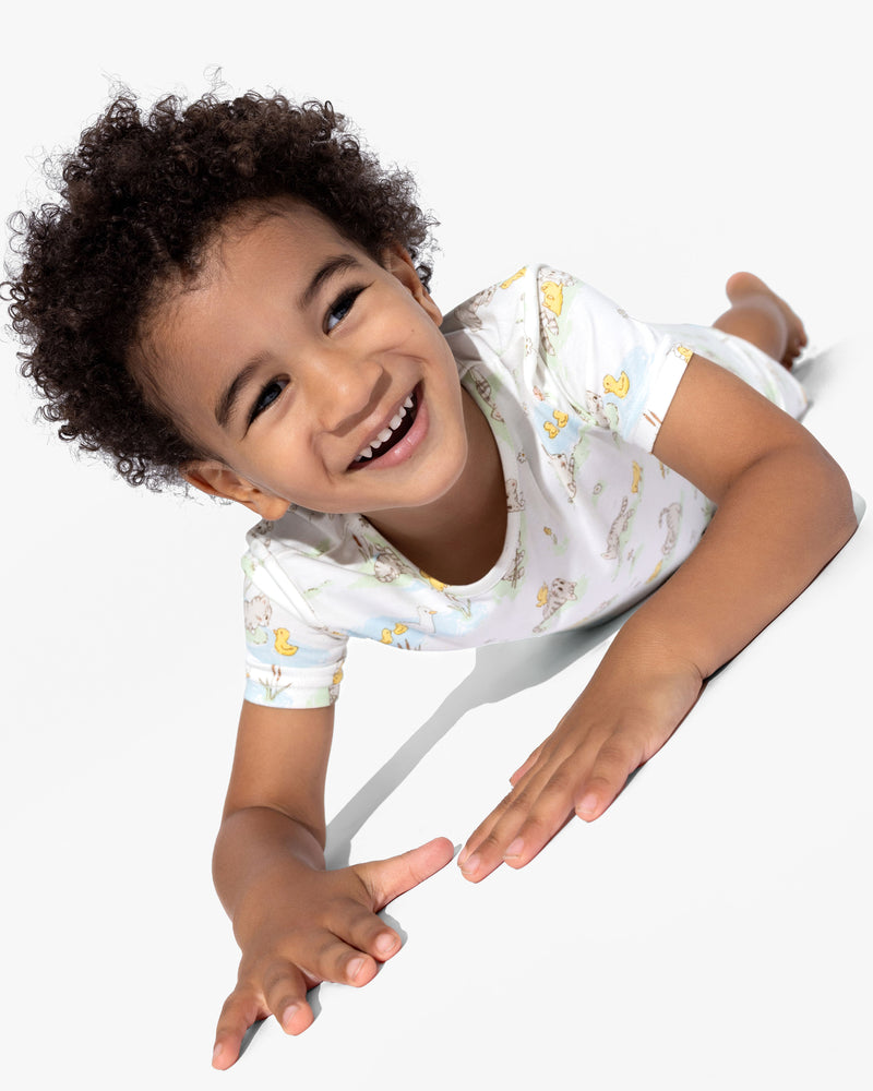 Tiny Tails Tales Bamboo Kids Pajama Short Set
