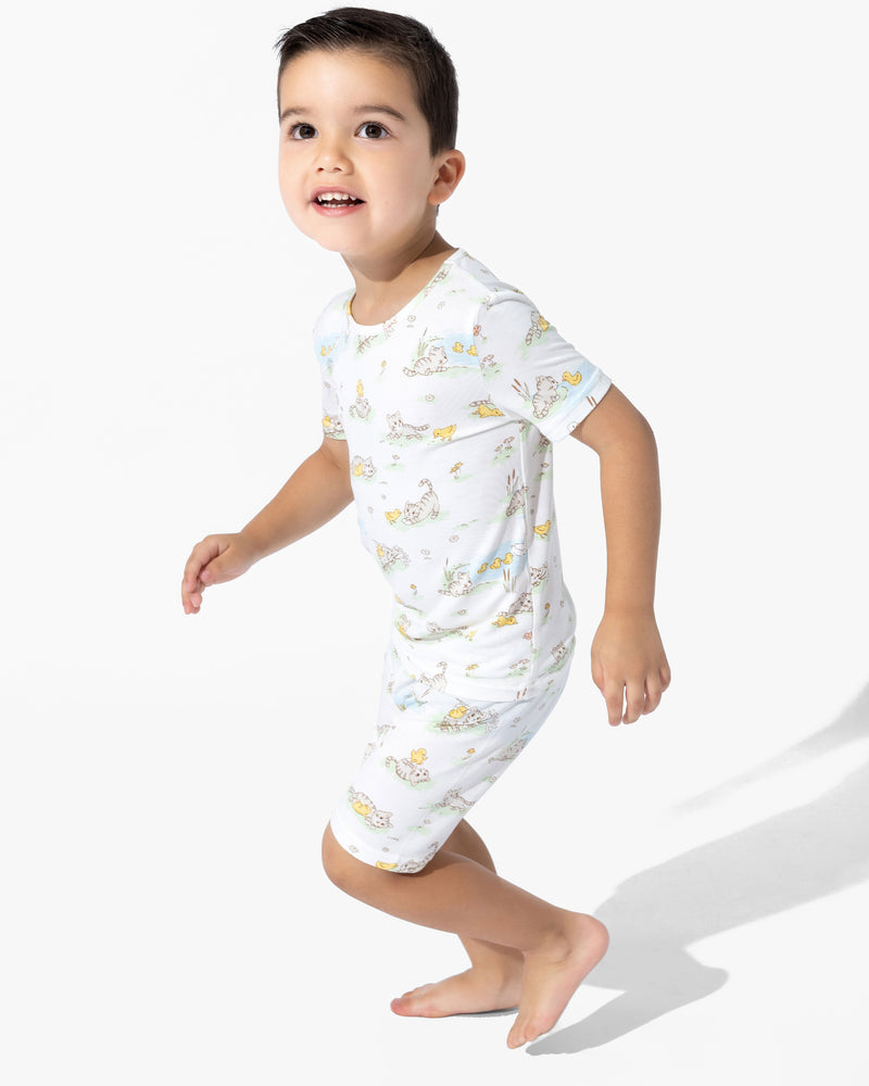 Tiny Tails Tales Bamboo Kids Pajama Short Set