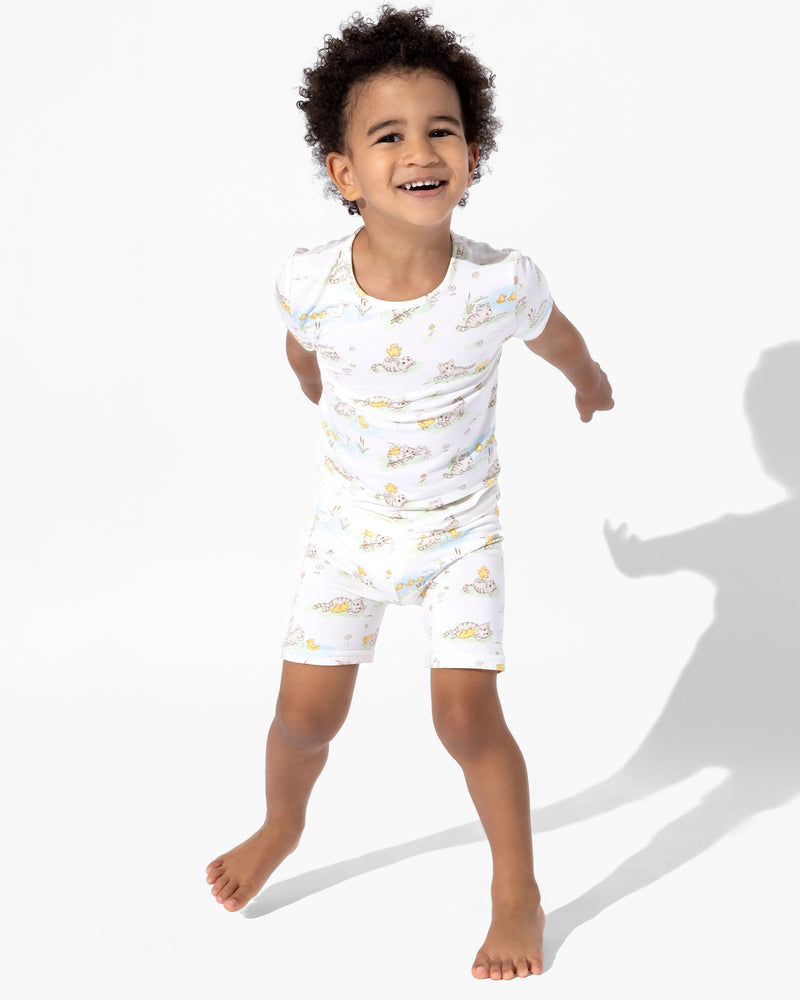 Tiny Tails Tales Bamboo Kids Pajama Short Set