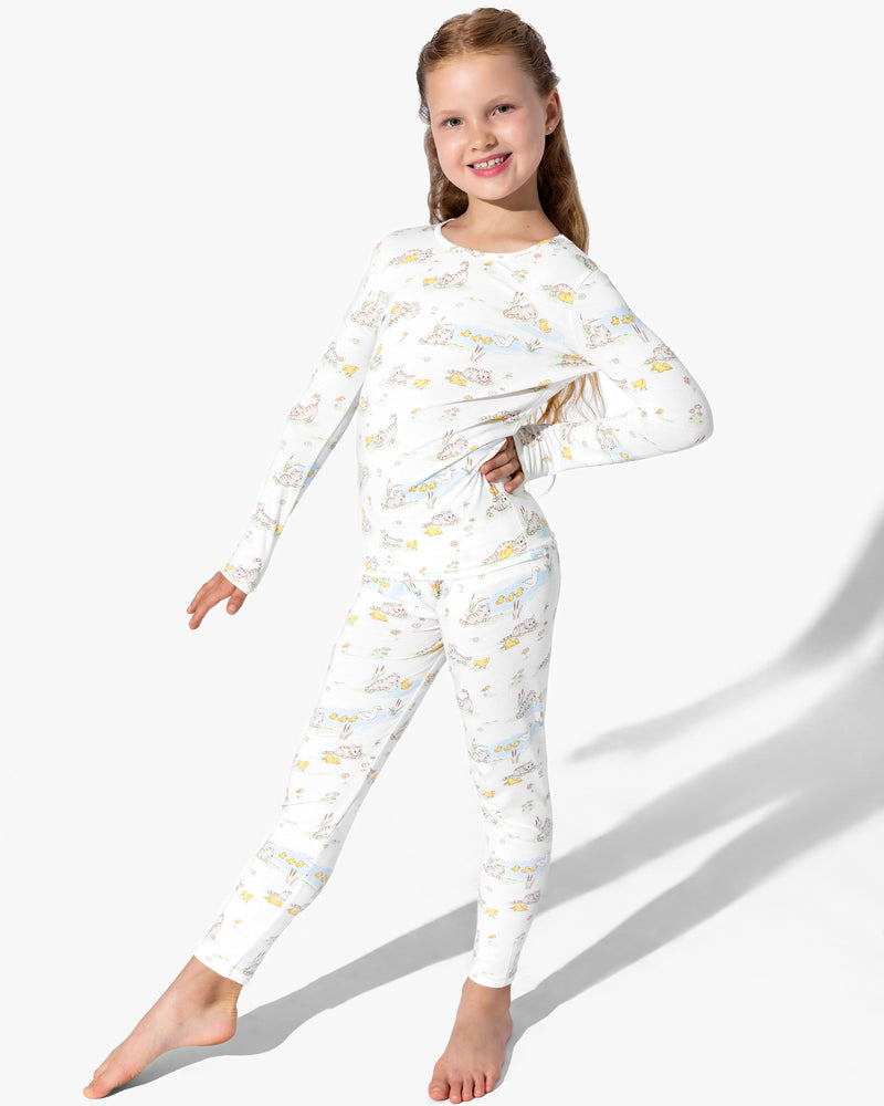 Tiny Tails Tales Bamboo Kids Pajamas