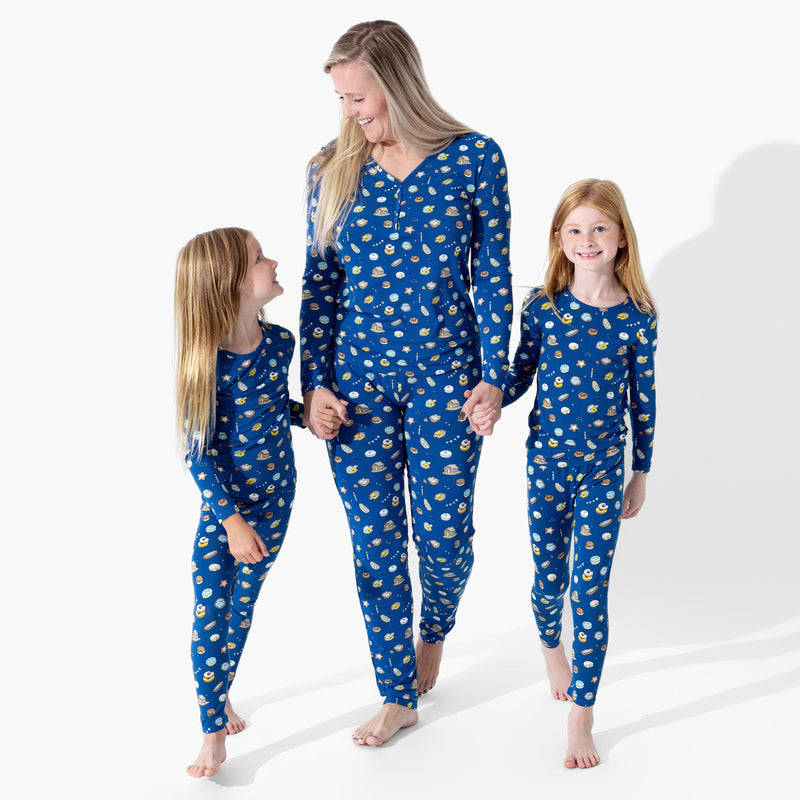Hanukkah Cookies Bamboo Kids Pajamas