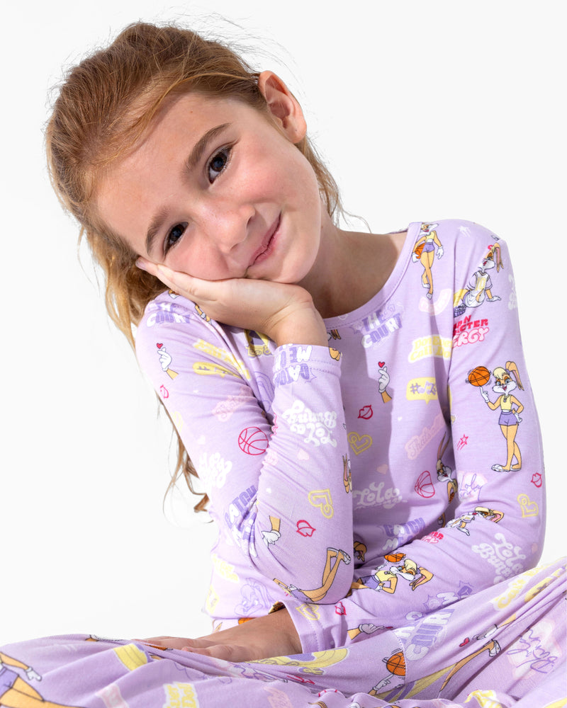 Lola Bunny Bamboo Kids Pajamas