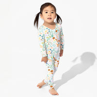 Summer Floral Bamboo Convertible Footie