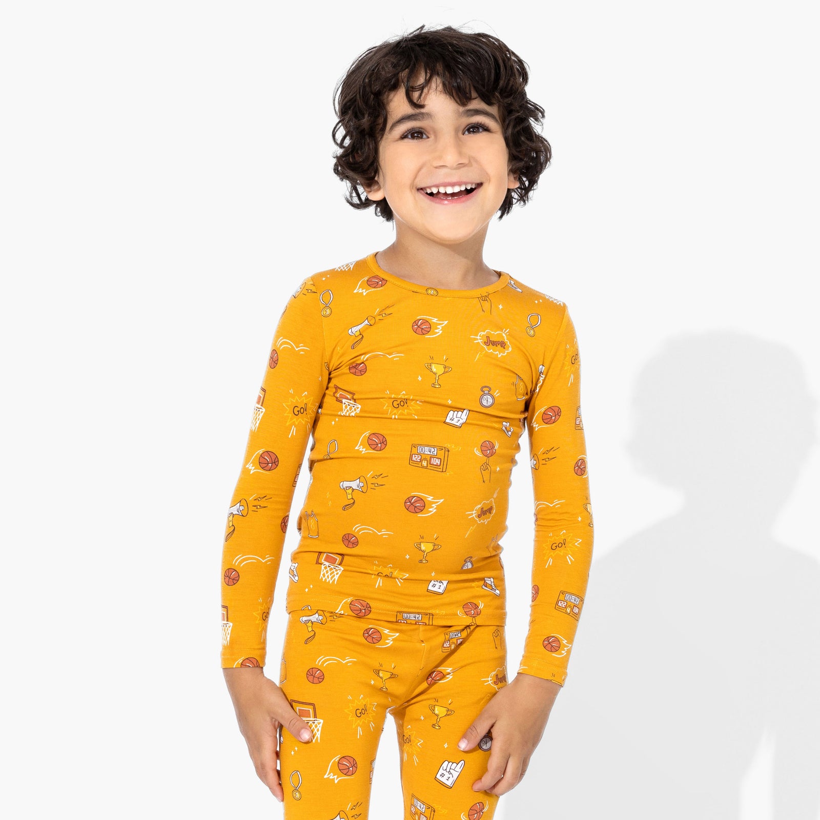 Basketball Bamboo Kids Pajamas
