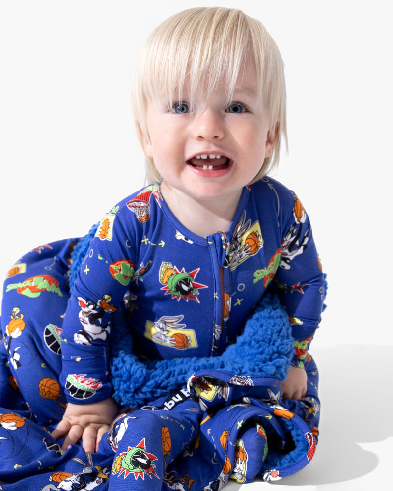 Space Jam Bamboo Sherpa Blanket