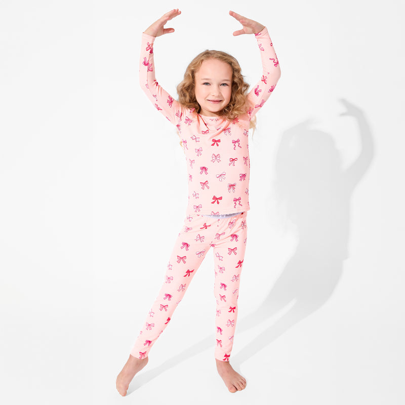 Take A Bow Bamboo Kids Pajamas