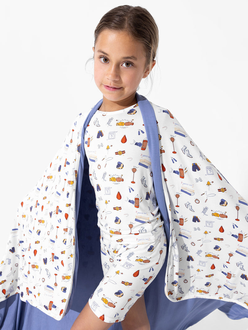 Boxing Bamboo Blanket