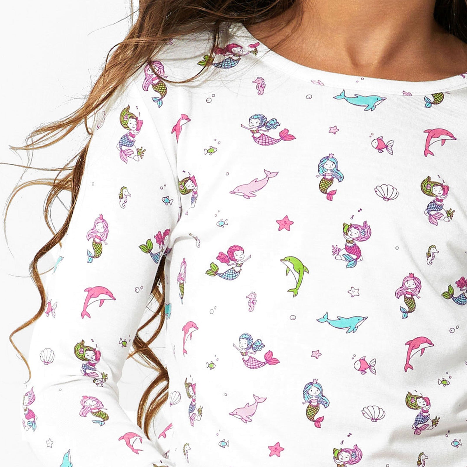 Mermaid Bamboo Kids Pajamas