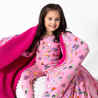 Powerpuff Girls Saving Bedtime Bamboo Kids Pajamas