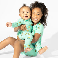 Rubber Ducky Bamboo Convertible Footie