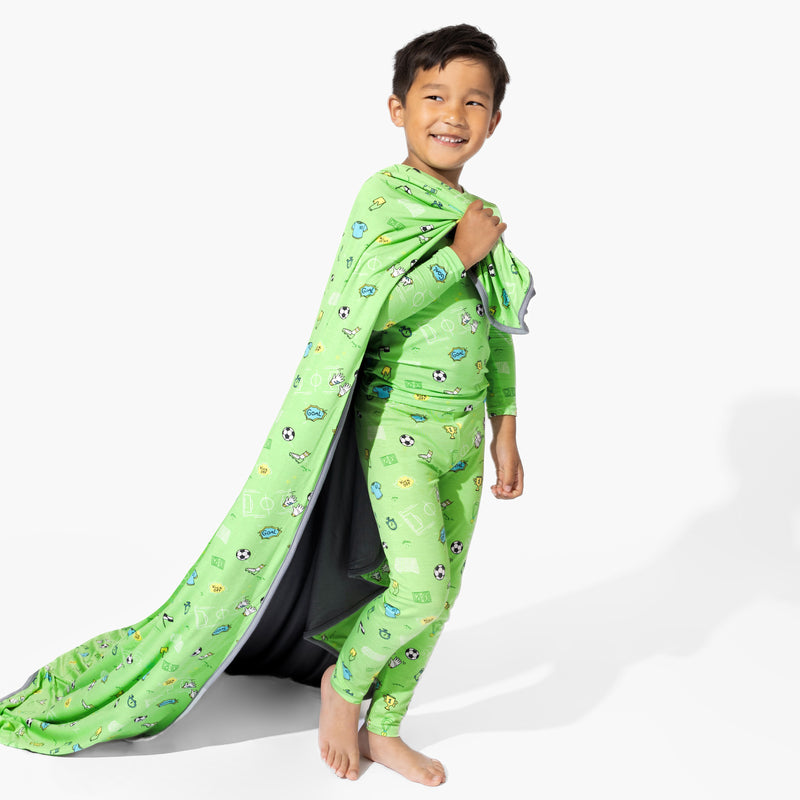Soccer Bamboo Kids Pajamas