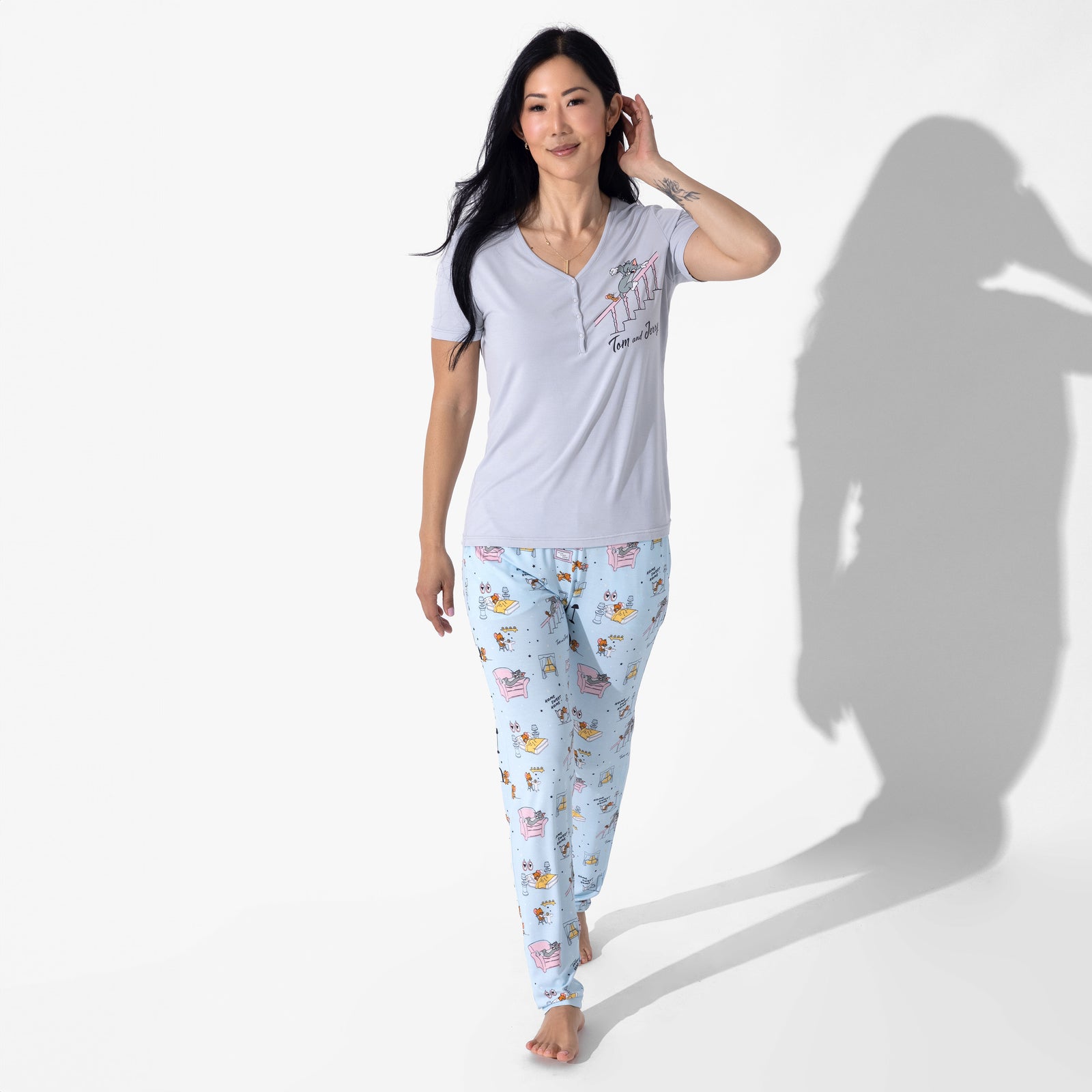 Tom & Jerry: Home Sweet Home Bamboo Women's Pajama Set