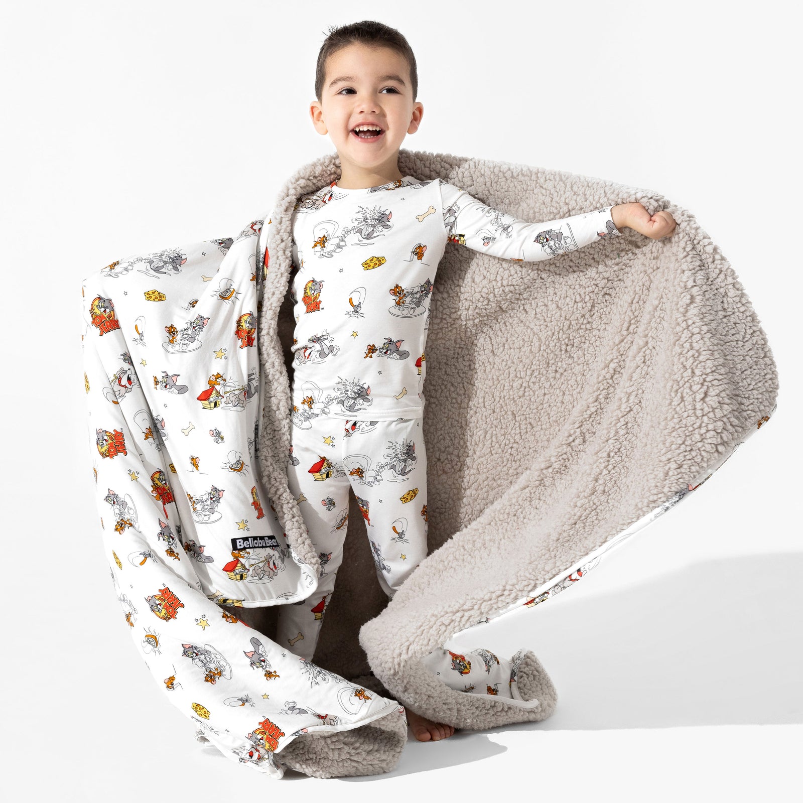 Tom & Jerry: Classic Bamboo Sherpa Blanket