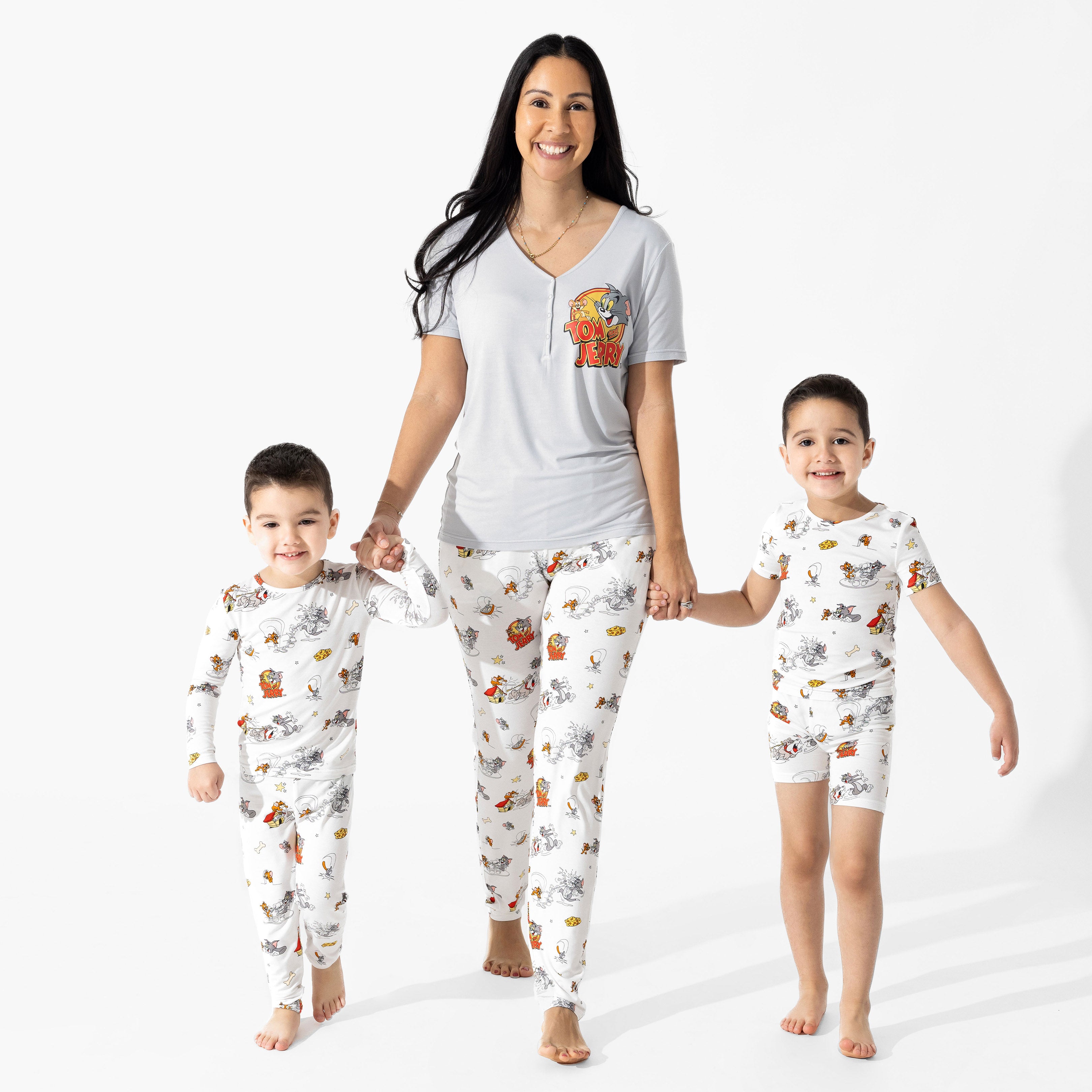 Tom & Jerry Classic Bamboo Kids Pajama Short Set – Soft & Playful
