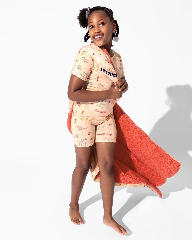 Minecraft: Summer Vibes Kids Pajama Short Set