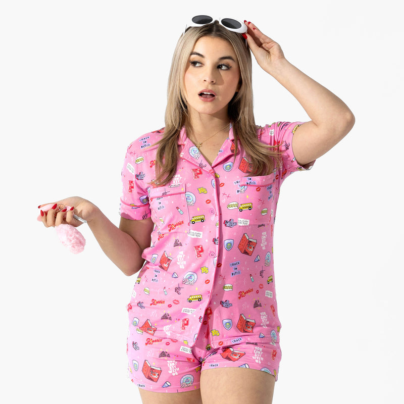 Mean Girls: So Fetch Bamboo Women's Pajama Short Set