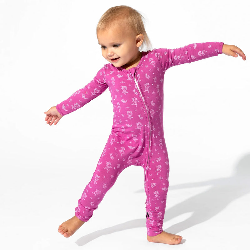 Ballerina Bamboo Convertible Footie