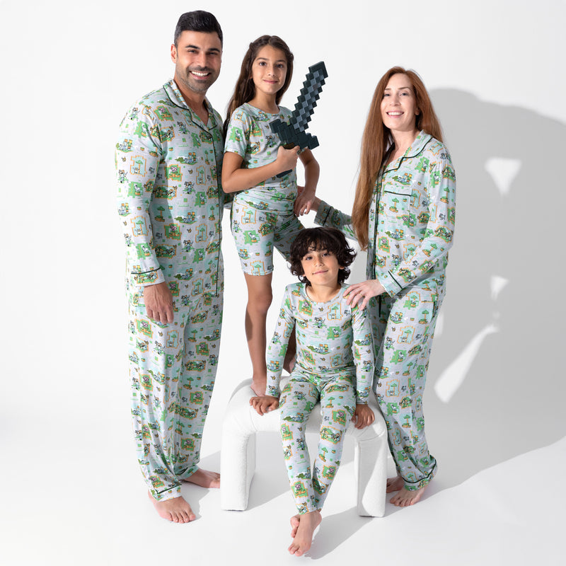 Minecraft: Overworld Dreams Bamboo Kids Pajamas