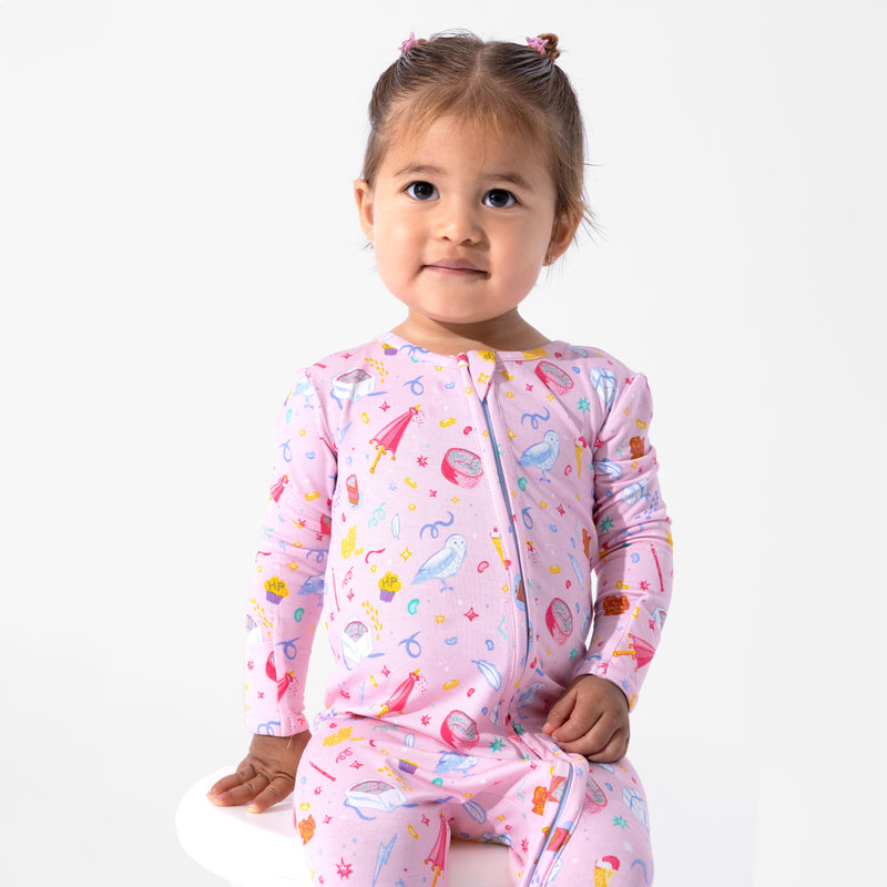 Happee Birthdae Harry Bamboo Convertible Footie