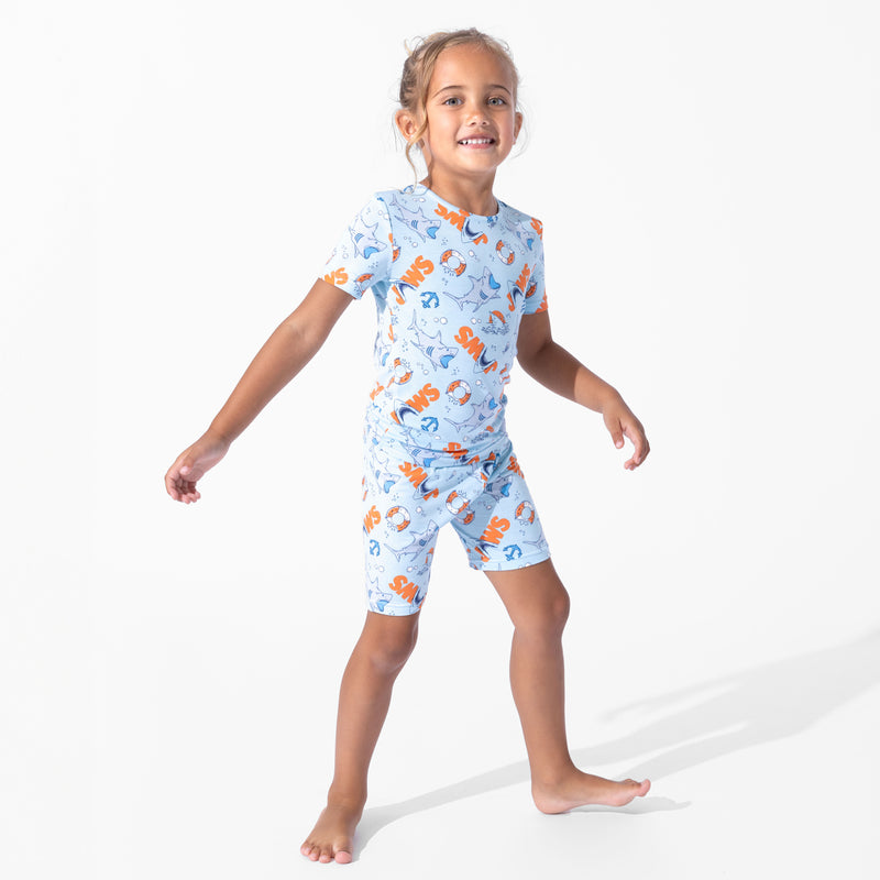 JAWS Bamboo Kids Pajama Short Set