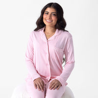 Blush Pink Bamboo Women's Pajama Set