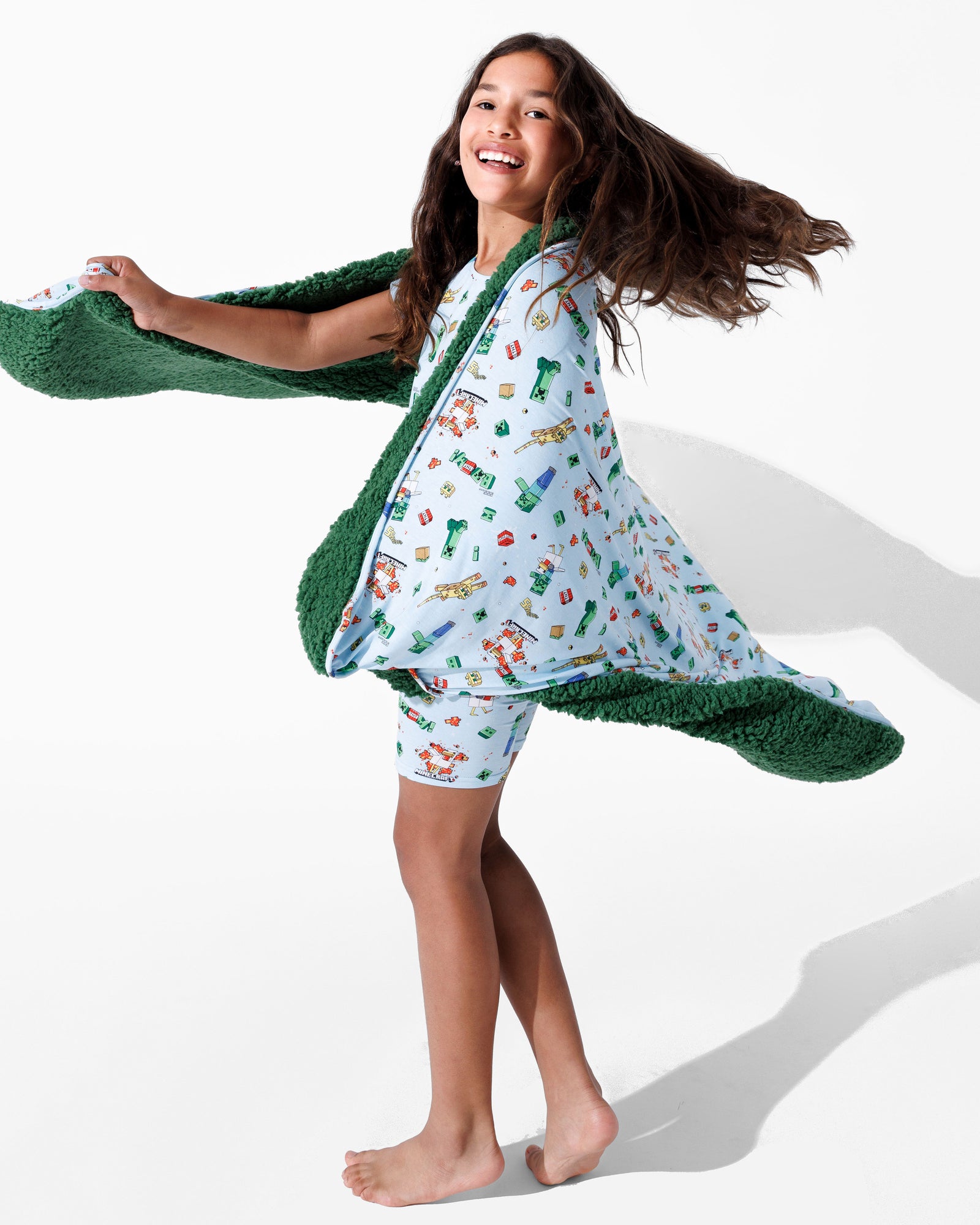 Minecraft: Chicken Jockey Bamboo Sherpa Blanket