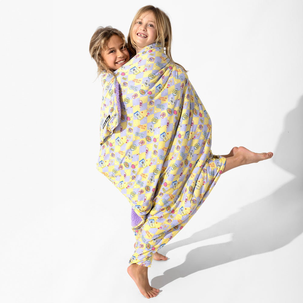 Clueless As If! Bamboo Sherpa Blanket